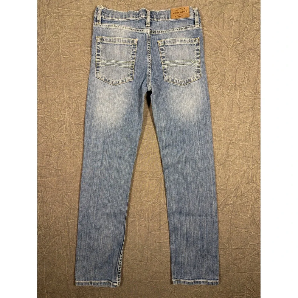 Cody James Girls Straight Leg Western Denim Jeans Blue Size 16 RN138823